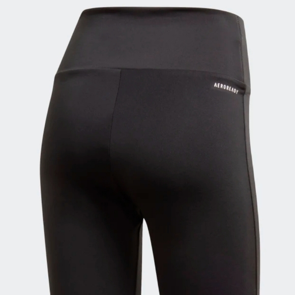 Adidas Black and Green Short Tights NWT - Picture 4 of 6